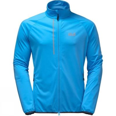 Chaquetas Jack Wolfskin Cusco Trail Hombre - Azules - Chile TPU154736